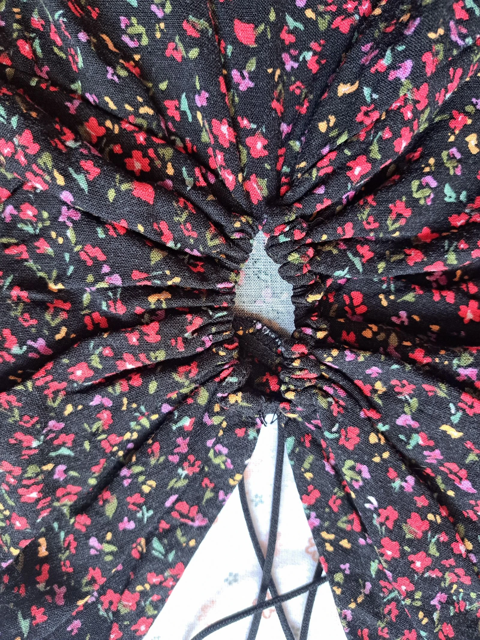 Black floral dress H&M - Size XL - Very good condition – photo 6